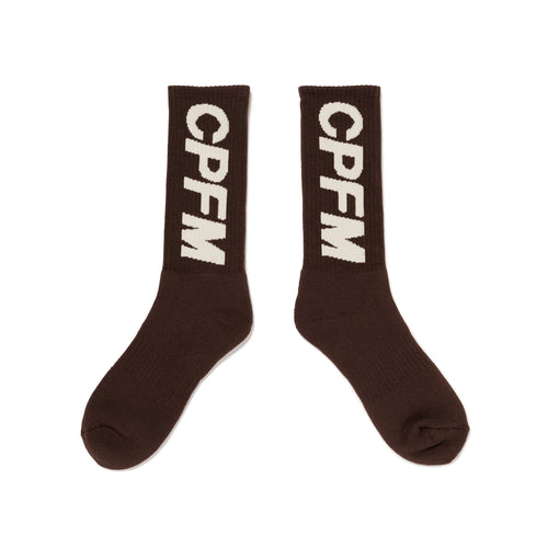 CPFM BROWN TUBE SOCKS