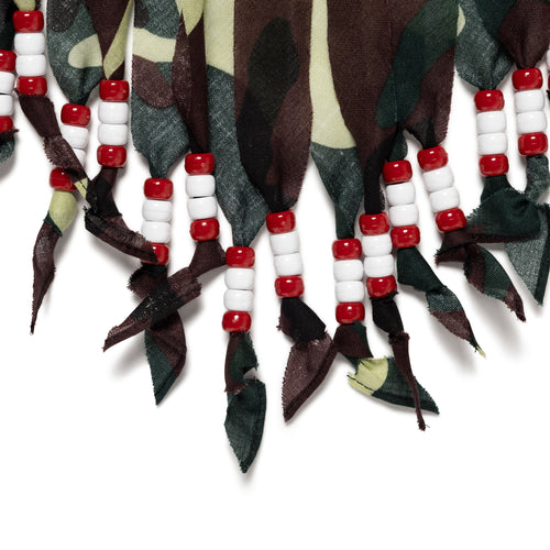 CAMO BEADED BANDANA